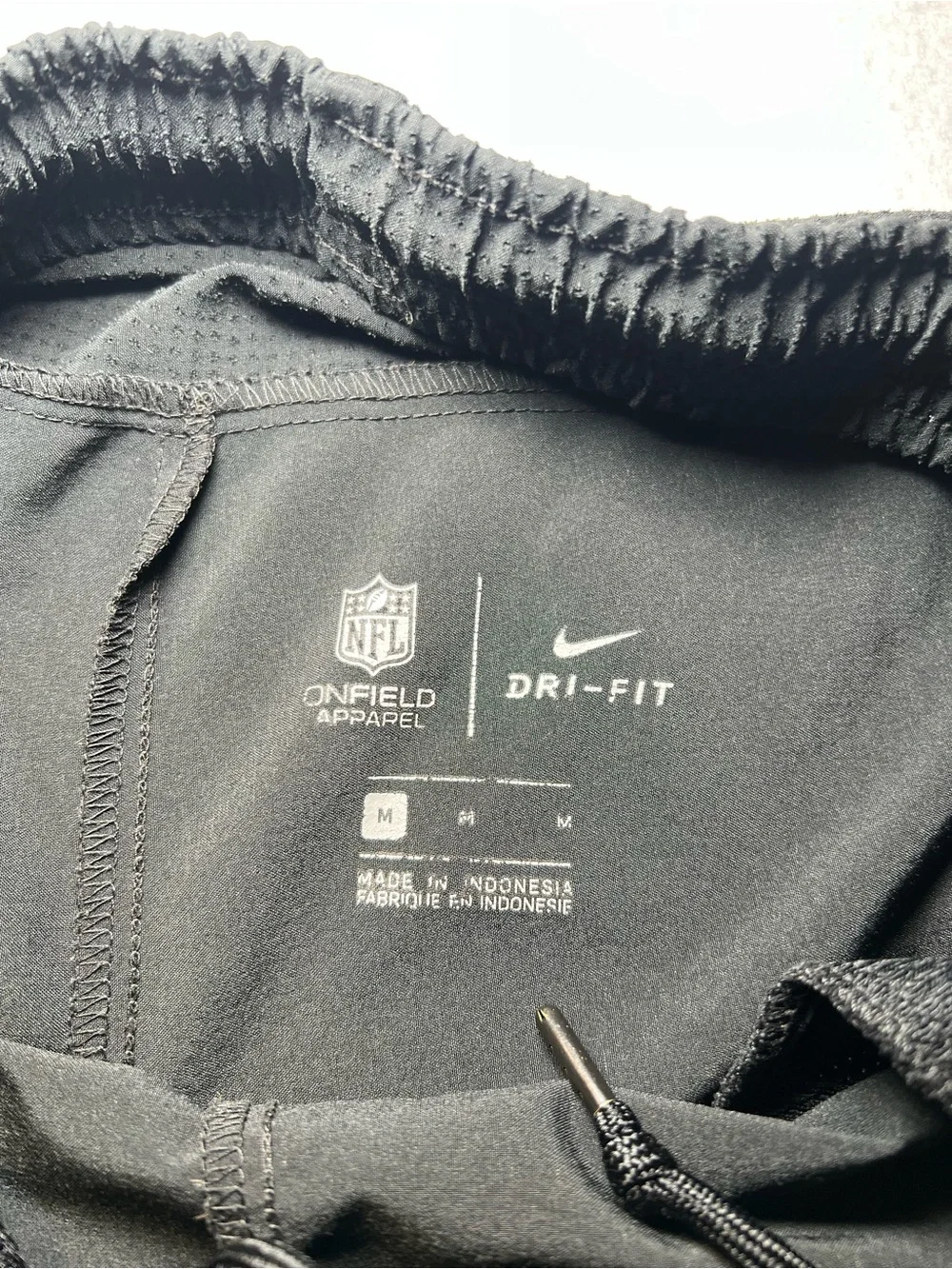 Nike New Orleans Saints NFL Men's Sideline Dri-FIT Training Pants, Black, Medium